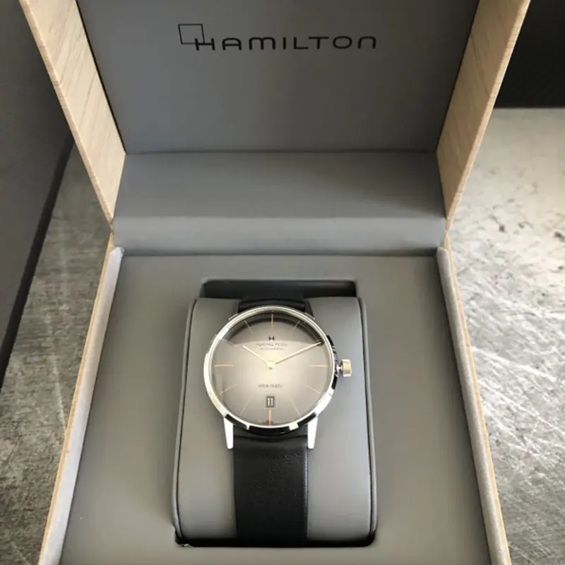 Hamilton American Classic Intra-Matic Black Grey Men's Watch- H38455781